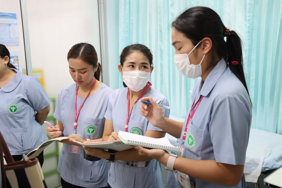 เทศบาลตำบลทับมา รับการประเมินคุณภาพมาตรฐานการให้บริการสุขภาพปฐมภูมิ เครือข่าย (CUP) โรงพยาบาลระยอง 
