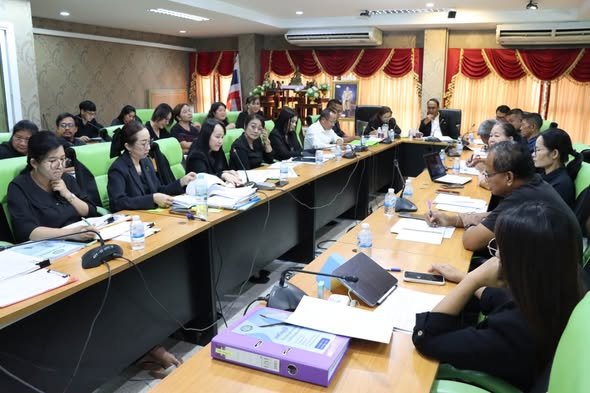 เทศบาลตำบลทับมา ประชุมติดตามโครงการตามแผนการดำเนินงาน ประจำปีงบประมาณ พ.ศ. 2569