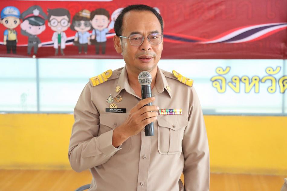 เทศบาลตำบลทับมา ร่วมพิธีมอบตัวผู้เข้ารับการบำบัดยาเสพติดโดยชุมชน มุ่งแก้ไขปัญหาอย่างยั่งยืน