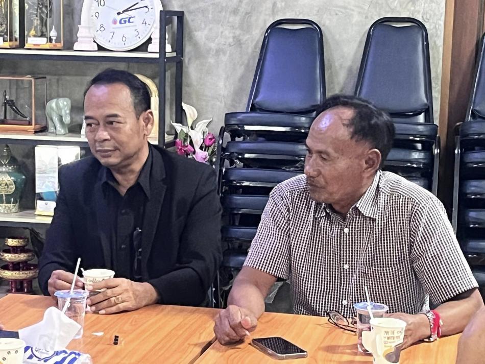 เทศบาลตำบลทับมา ร่วมประชุมโครงการก่อสร้างผนังกั้นน้ำ ป้องกันตลิ่งริมคลองจำหรุ และลงพื้นที่สำรวจตามแนวคลองทับมา