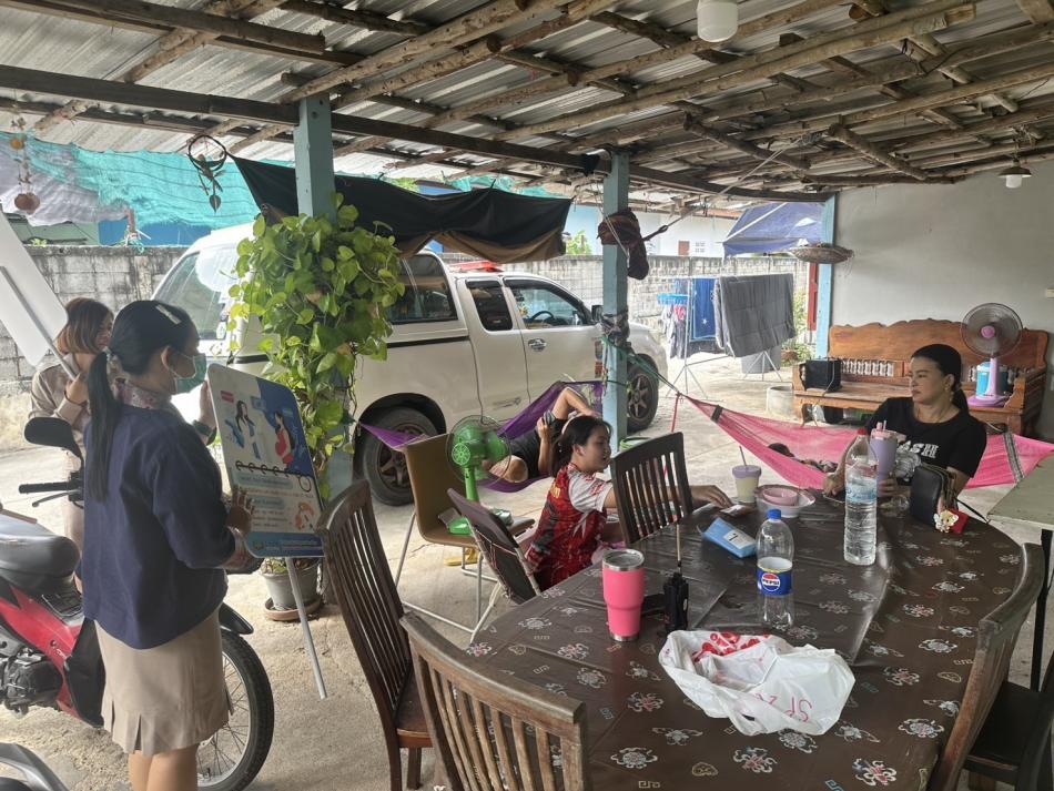 โรงพยาบาลส่งเสริมสุขภาพตำบลทับมา กองสาธารณสุขและสิ่งแวดล้อมเทศบาลตำบลทับมา ได้จัดกิจกรรมเผยแพร่สื่อประชาสัมพันธ์เพื่อสร้างความรู้และความตระหนักเรื่องอันตรายของการคลอดก่อนกำหนด