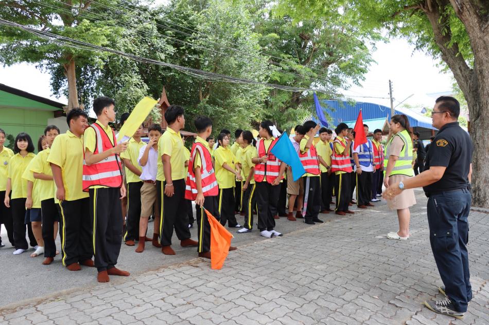 เทศบาลตำบลทับมา จัดโครงการฝึกซ้อมแผนป้องกันและบรรเทาสาธารณภัย ประจำปีงบประมาณ พ.ศ. 2569