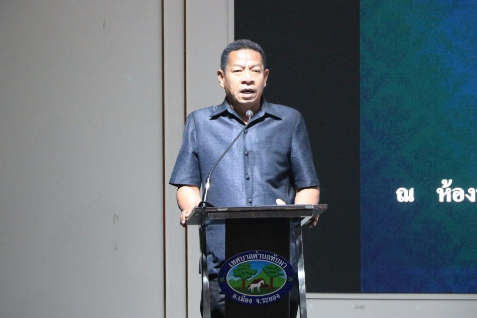 "เทศบาลตำบลทับมา ต้อนรับคณะศึกษาดูงานจากเทศบาลตำบลเวียงพางคำ จังหวัดเชียงราย เข้าศึกษาดูงานเรื่องนวัตกรรมการบริหารสวัสดิการสังคม ทุกช่วงวัยในบทบาทขององค์กรปกครองส่วนท้องถิ่น"