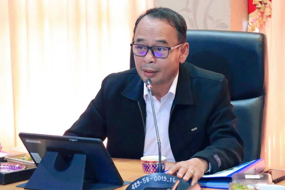 เทศบาลตำบลทับมา จัดประชุมคณะกรรมการศูนย์กีฬาตำบลทับมา ครั้งที่ 1/2569