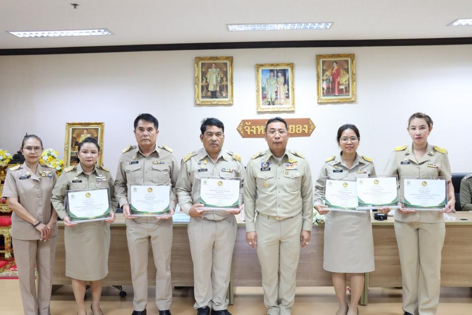 เทศบาลตำบลทับมา ผ่านการคัดเลือกเป็นองค์กรปกครองส่วนท้องถิ่นที่มีผลปฏิบัติงานดีเด่น ประจำปี พ.ศ. 2568